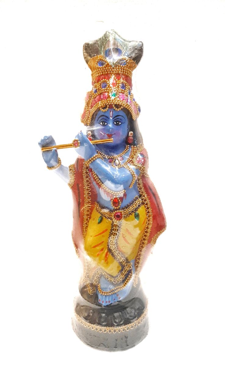 Lord Krishna Statue 16 Inches Blue, Buy Lord Krishna Statue Made in
